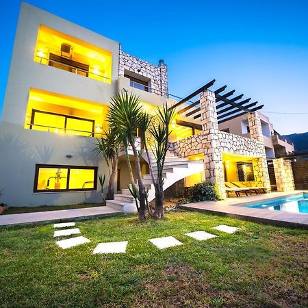 Villa Majestic Crete Heated Pool And Sauna Megala Chorafia Bagian luar foto
