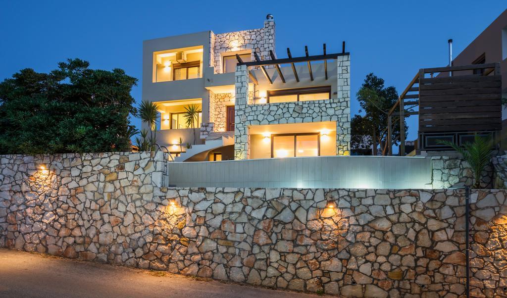 Villa Majestic Crete Heated Pool And Sauna Megala Chorafia Bagian luar foto