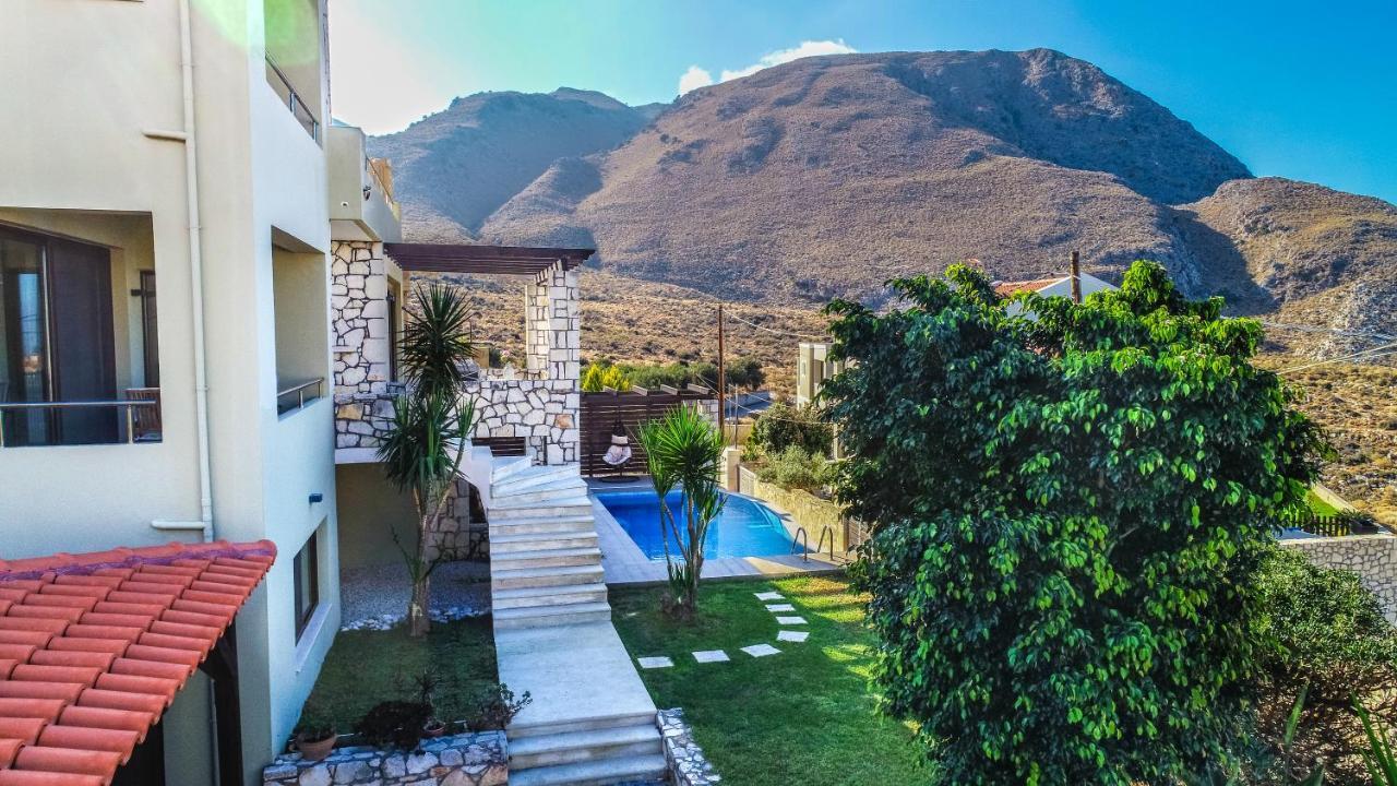 Villa Majestic Crete Heated Pool And Sauna Megala Chorafia Bagian luar foto