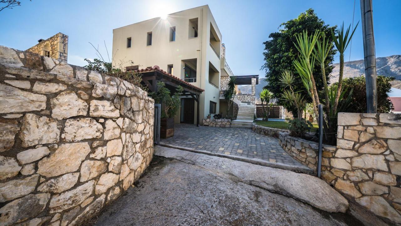 Villa Majestic Crete Heated Pool And Sauna Megala Chorafia Bagian luar foto