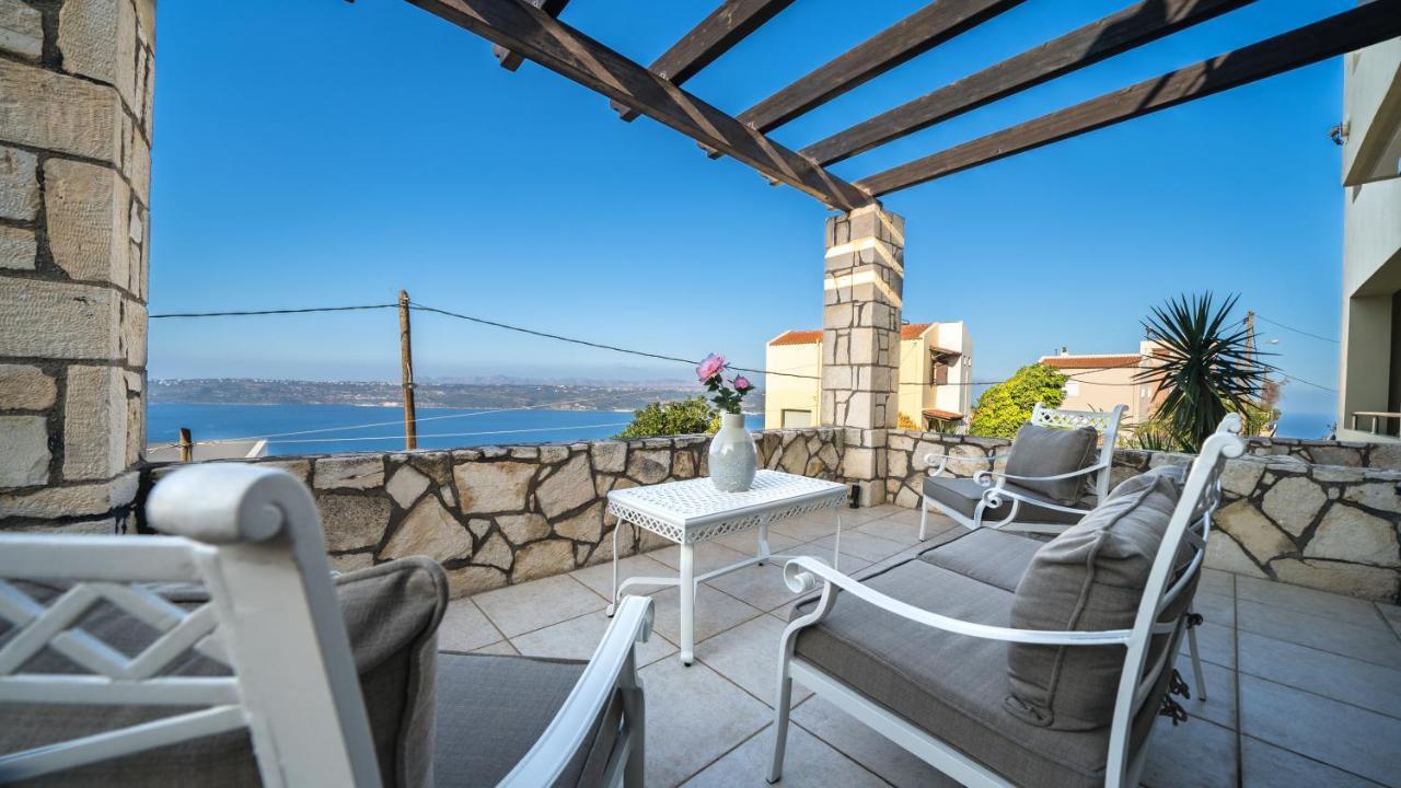 Villa Majestic Crete Heated Pool And Sauna Megala Chorafia Bagian luar foto