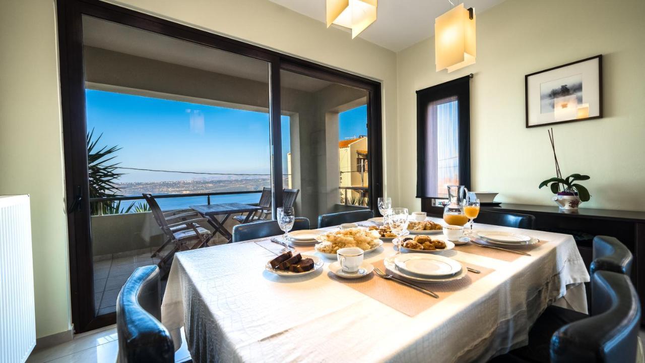 Villa Majestic Crete Heated Pool And Sauna Megala Chorafia Bagian luar foto