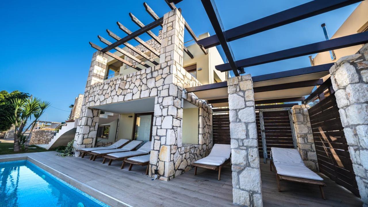 Villa Majestic Crete Heated Pool And Sauna Megala Chorafia Bagian luar foto