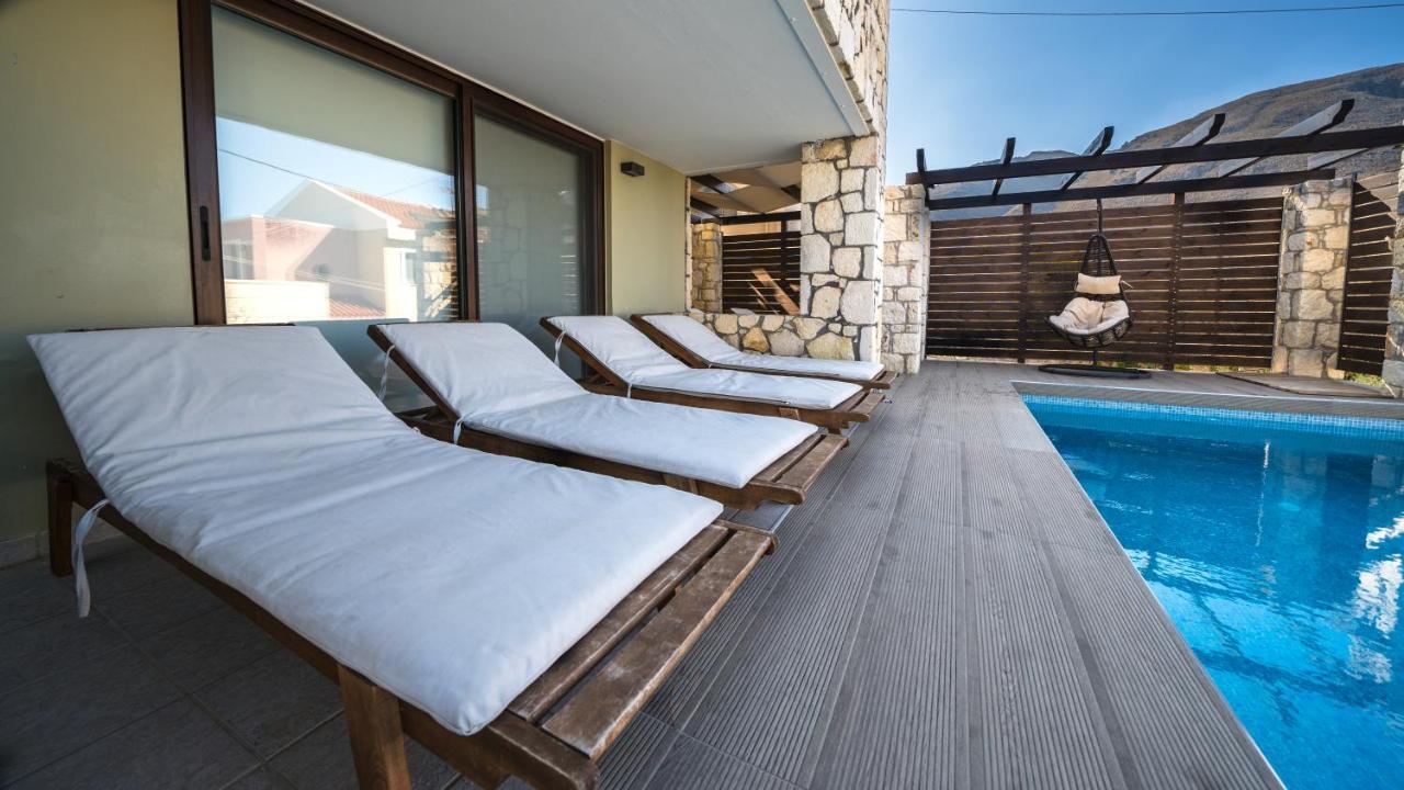 Villa Majestic Crete Heated Pool And Sauna Megala Chorafia Bagian luar foto