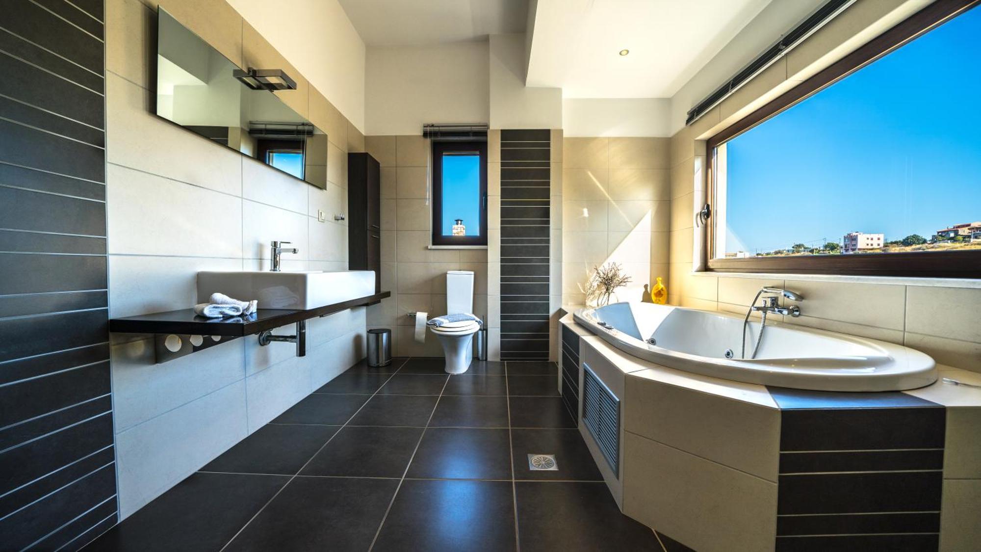 Villa Majestic Crete Heated Pool And Sauna Megala Chorafia Bagian luar foto